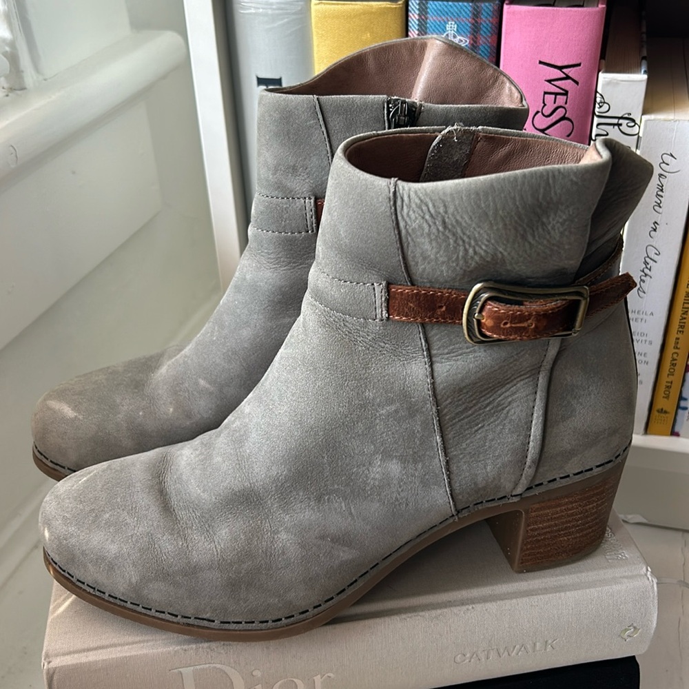 Dansko Leather Ankle Boots